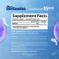 tnvitamins Melatonin 15 MG Per Capsule (240 Capsules) | All-Natural Sleeping Pills for Adults | Extra Strength Melatonin | Nighttime Sleep Aid | Natural Sleep Support Supplement