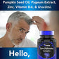 Saw Palmetto Complex with Pygeum Extract, Pumpkin Seed Oil, Vitamin B-6, Zinc, & Uva-Ursi | Prostate Supplement for Men* | Supports Hair Growth* & Urinary Tract Health* | by TNVitamins