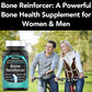 Bone Reinforcer (120 Capsules) MCHA Calcium Supplement with Vitamin D3, Magnesium, Vitamin K2, Boron Citrate, Phosphorous MCHA, & Manganese | Powerful Bone Supplement for Women & Men